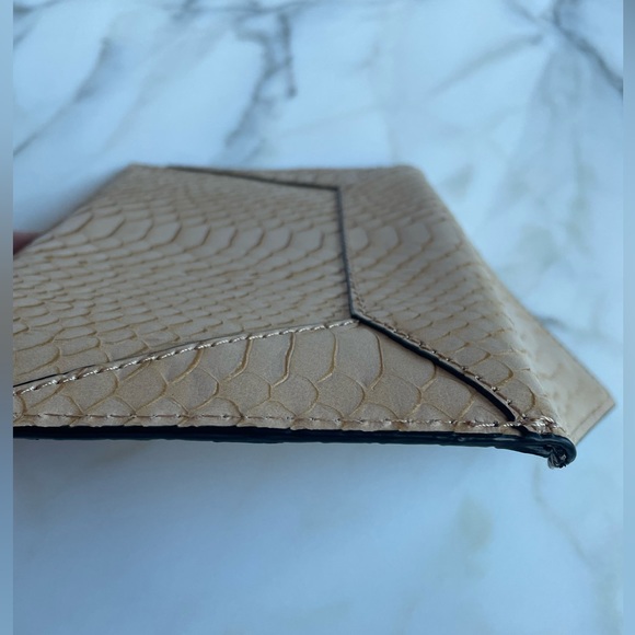 Loeffler Randall Python Envelope Clutch, Leather, Nude/Beige - Picture 7 of 11